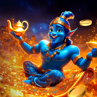 Magiczny dżin z slota Spinline Casino