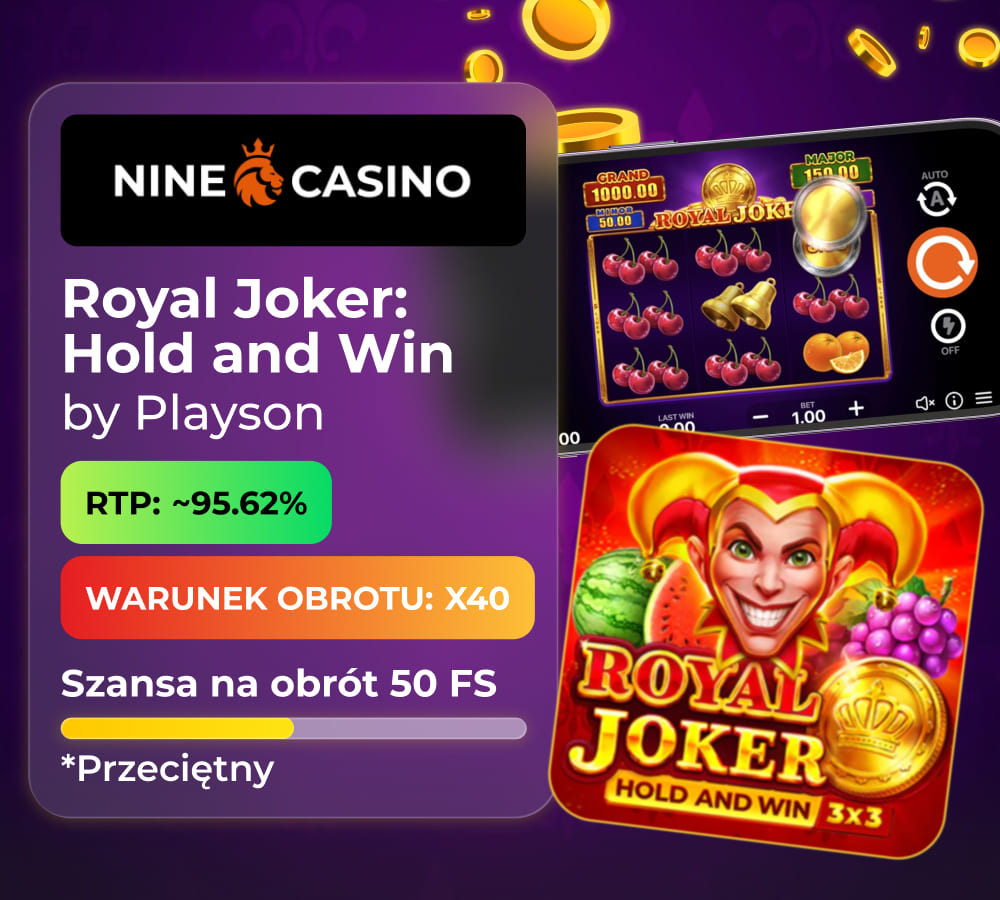 jak pobrać ten bonus w Nine Casino