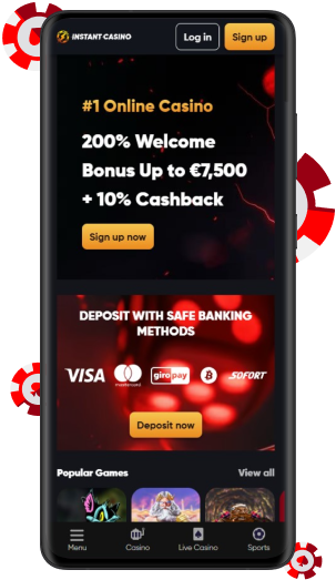 Instant Casino - dla polskich graczy w Holandii